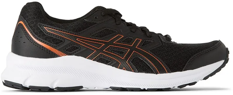 Asics Kids Black & Orange Jolt 3 Big Kids Sneakers (1014A203-005)
