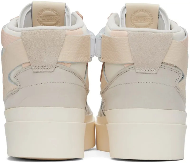 adidas Forum Bonega Mid Ecru Tint / Cloud White / Bliss Orange (GW7061)
