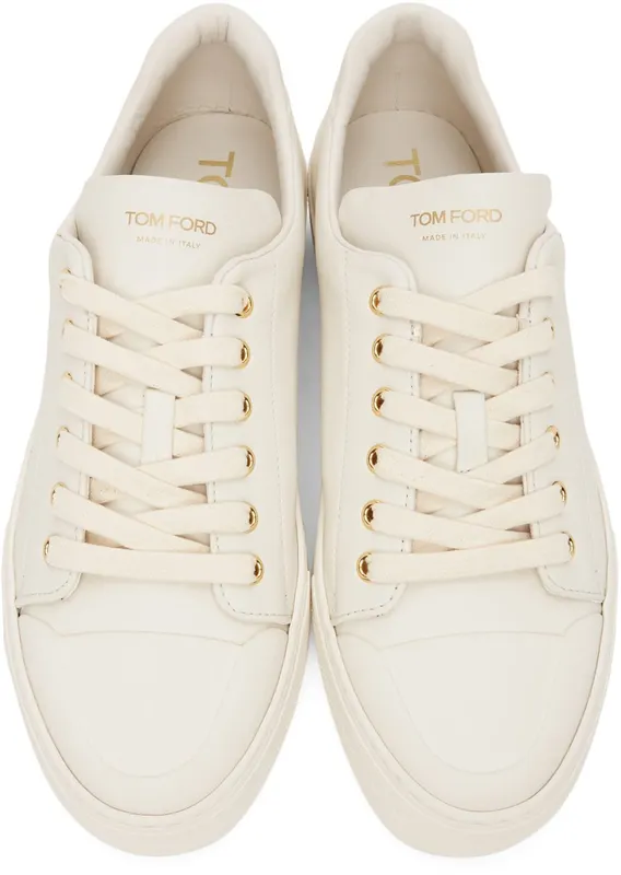 TOM FORD Black City Grace Low Sneakers (W2878T-LCL057)