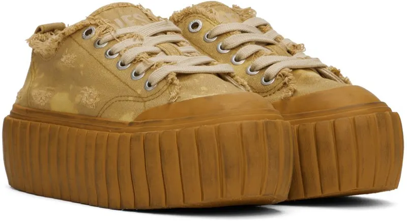 Diesel Tan Hanami Low X Sneakers (Y02969 P4728)