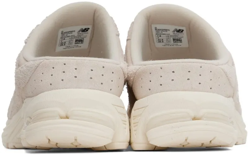 New Balance Taupe 2002RM Mules (M2002RMG)