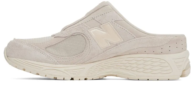New Balance Taupe 2002RM Mules (M2002RMG)