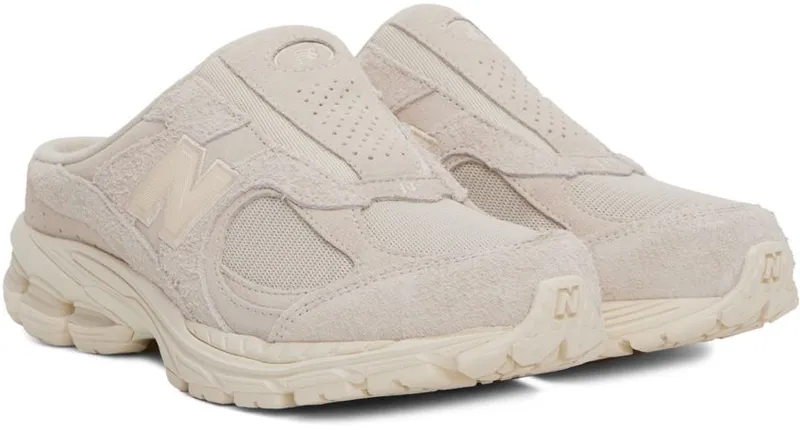 New Balance Taupe 2002RM Mules (M2002RMG)