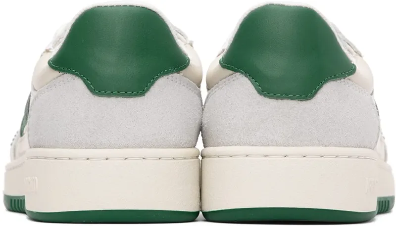 Axel Arigato White & Green A-Dice Lo Sneakers (F0004040)