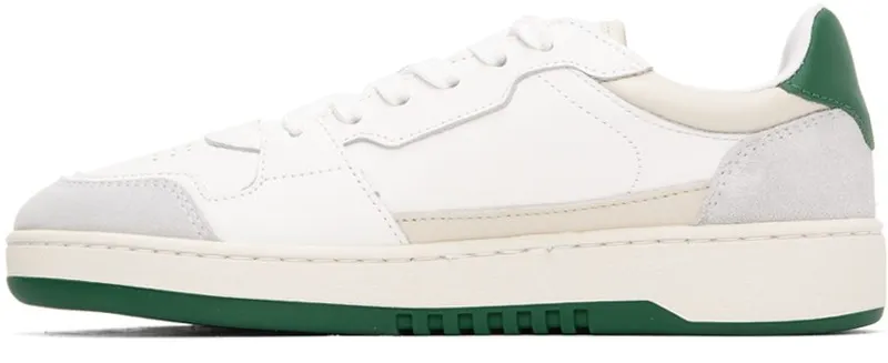 Axel Arigato White & Green A-Dice Lo Sneakers (F0004040)