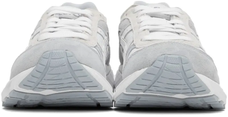 Asics White & Grey GT-II 2000 Sneakers (1202A143-102)