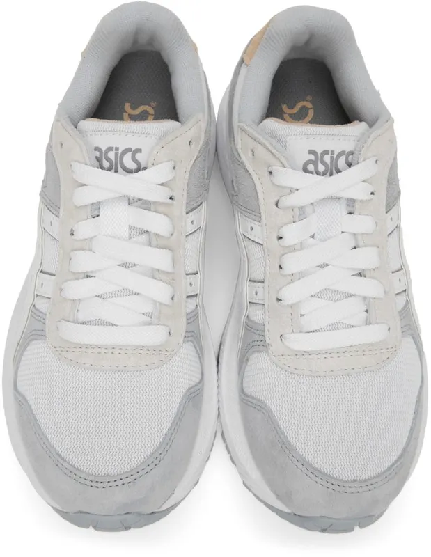 Asics White & Grey GT-II 2000 Sneakers (1202A143-102)