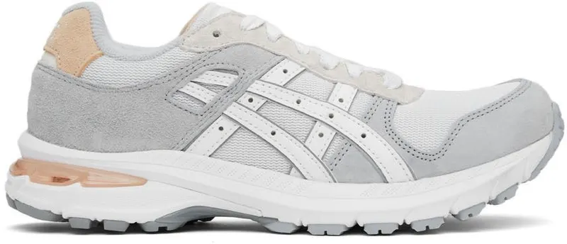 Asics White & Grey GT-II 2000 Sneakers (1202A143-102)