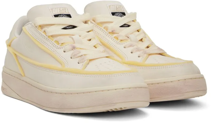 Diesel White S-Sinna Sneakers (Y02871P3541)