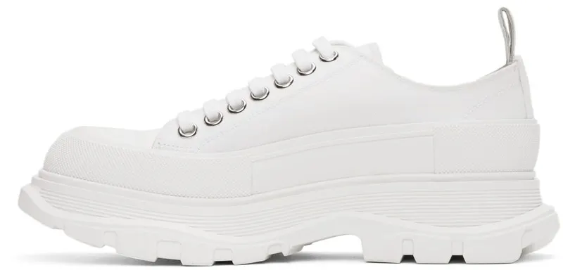 Alexander McQueen Black Tread Slick Sneakers (611705W4MV2)