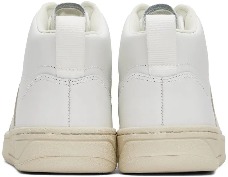VEJA White & Gray V-15 Sneakers (VQ0201270)