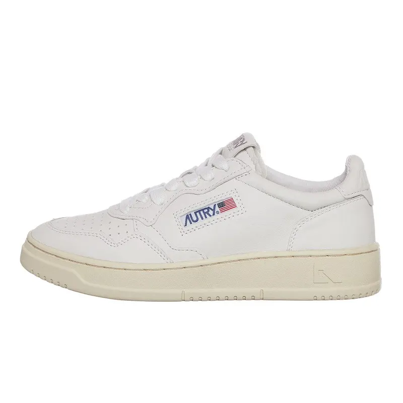 Autry Medalist Low Goat / Goat White (AULWGG04)