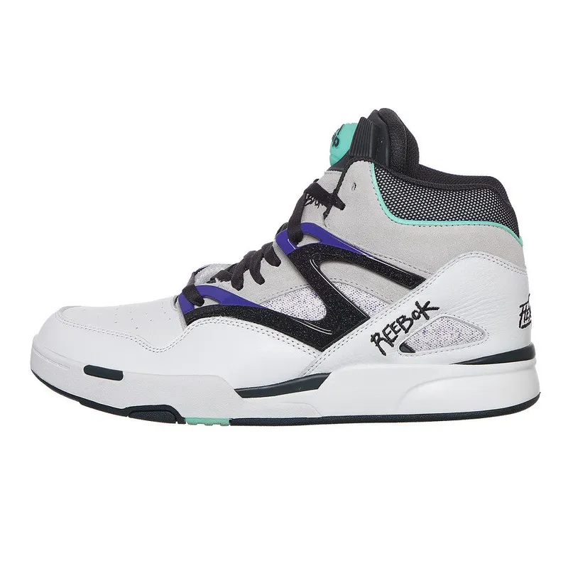 Reebok Pump Omni Zone II Footwear White / Pure Grey / Hint Mint (HR0110)