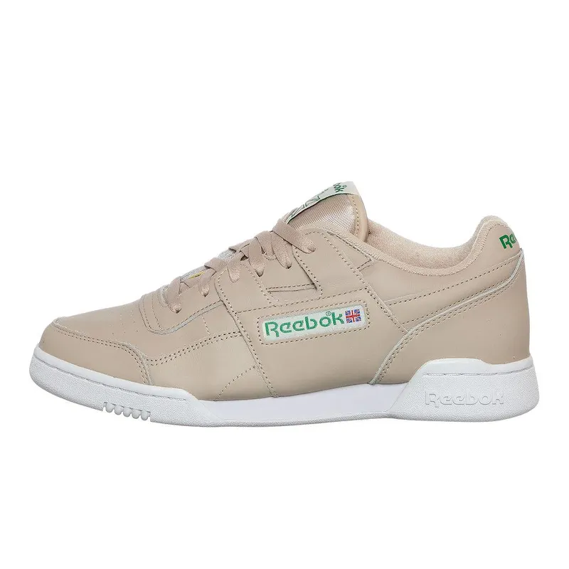 Reebok Workout Plus Vintage Modern Beige / Glen Green / Footwear White (FZ6026)