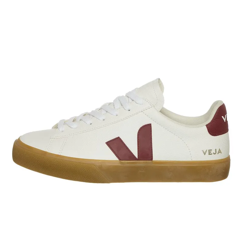 Veja Campo Extra White / Marsala / Natural (CP0503154B)