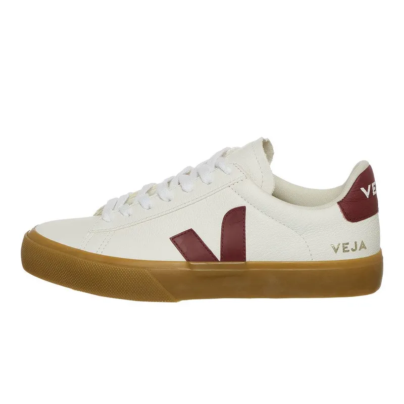 Veja Campo WMN Extra White / Marsala / Natural (CP0503154A)