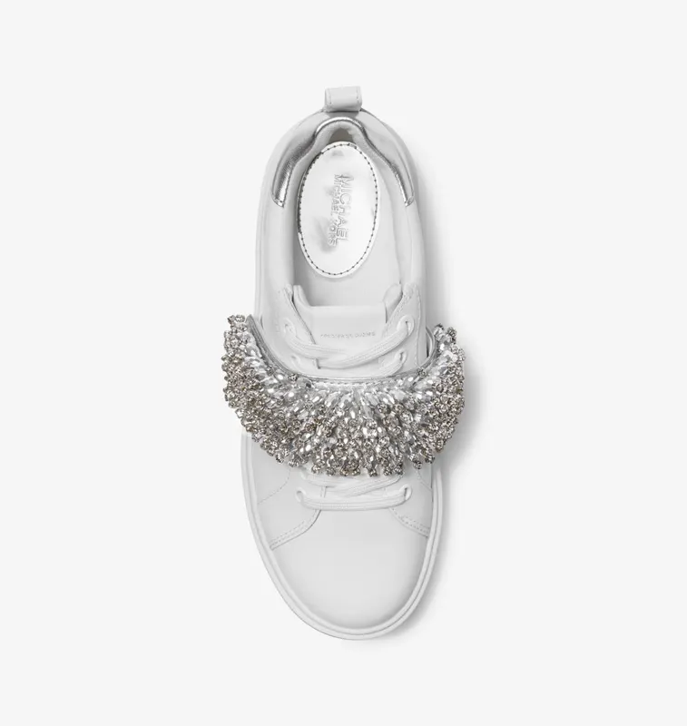 Michael Kors MK EMMETT STRAP LACE UP – Silver (43S3EMFS3L-0040)