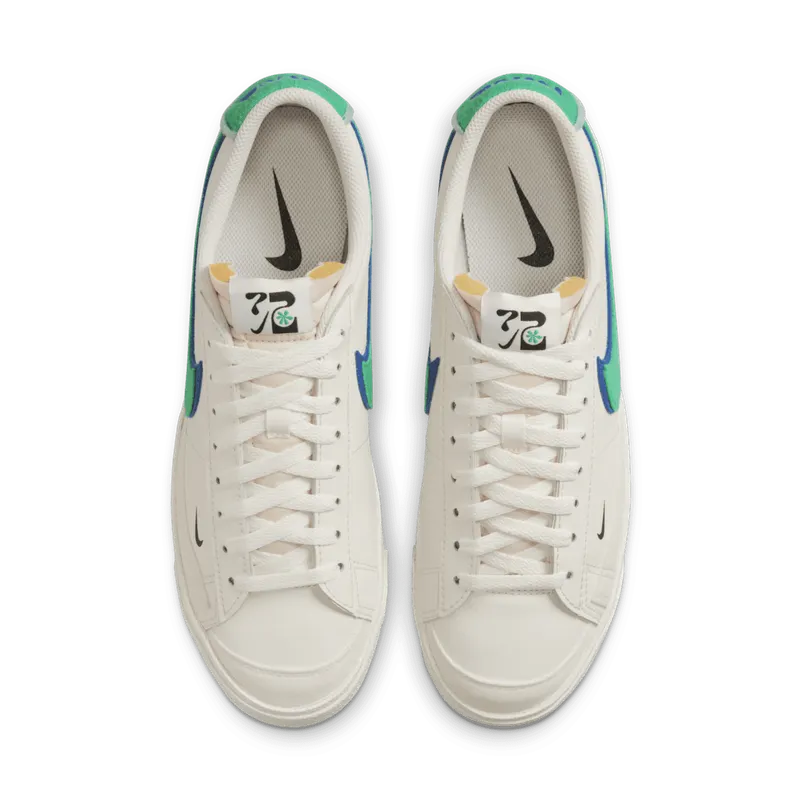 Nike Blazer Low ’77 SE Phantom / Stadium Green / Old Royal / Black (DO9777-001)