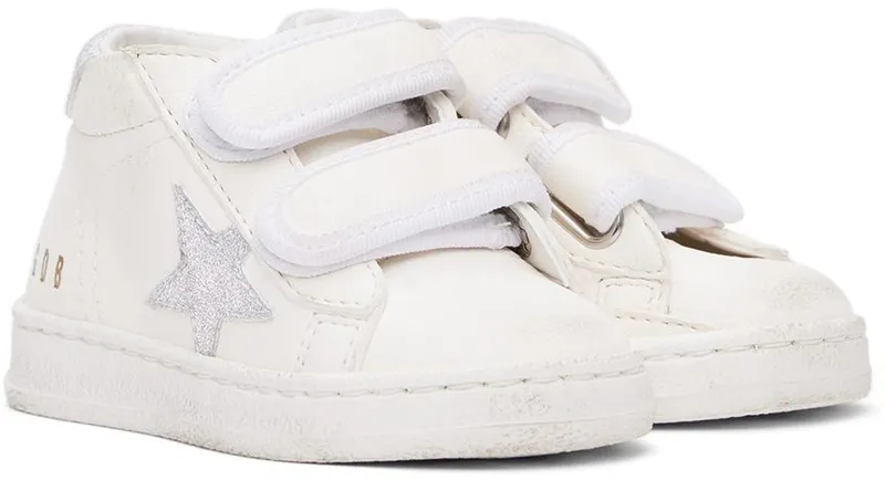 Golden Goose Baby Off-White June Sneakers (GJF00386.F003323.80185)