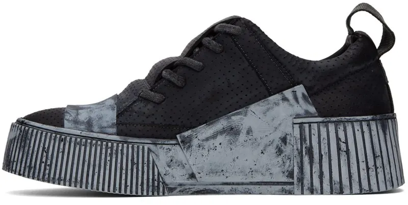 Boris Bidjan Saberi Black Bamba 2.1 Sneaker (326-BAMBA 2.1)