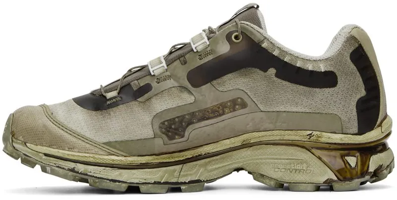 11 by Boris Bidjan Saberi Green Salomon Edition Bamba 5 Low Sneakers (255 11xS)