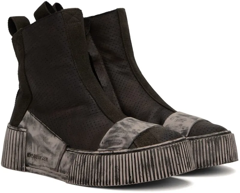 Boris Bidjan Saberi Khaki Bamba 3.2 Sneakers (337-BAMBA 3.2)