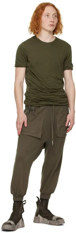 Boris Bidjan Saberi Khaki Bamba 3.2 Sneakers (337-BAMBA 3.2)