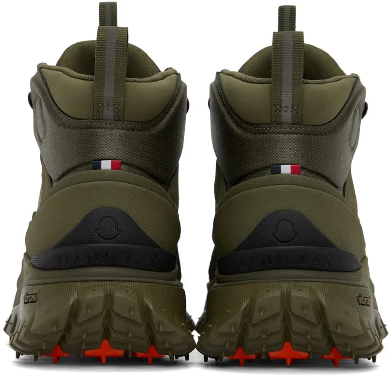 Moncler Khaki Trailgrip GTX Sneakers (H209A4M00200M2549)