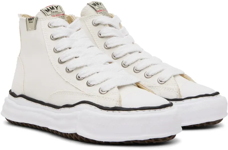 Miharayasuhiro Off-White Peterson High Sneakers (A01FW701)