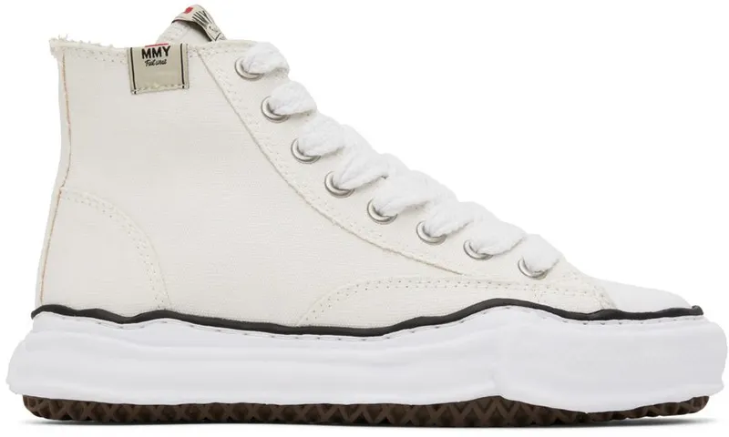 Miharayasuhiro Off-White Peterson High Sneakers (A01FW701)