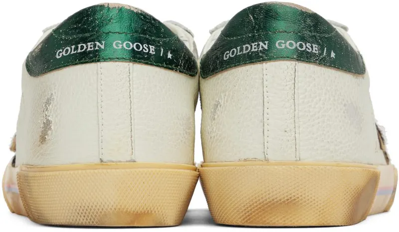 Golden Goose Off-White Super-Star Sneakers (GMF00107.F003207.15372)