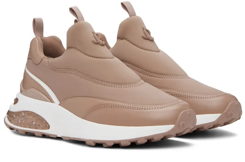Jimmy Choo Pink Memphis Sneakers (MEMPHIS/F VZY)
