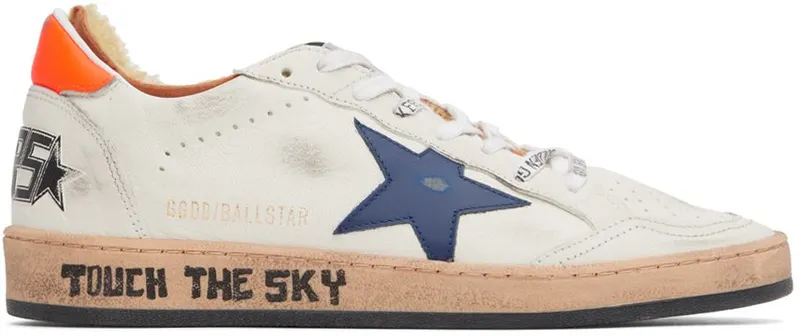 Golden Goose White Ball Star Sneakers (GMF00117.F003247.11194)