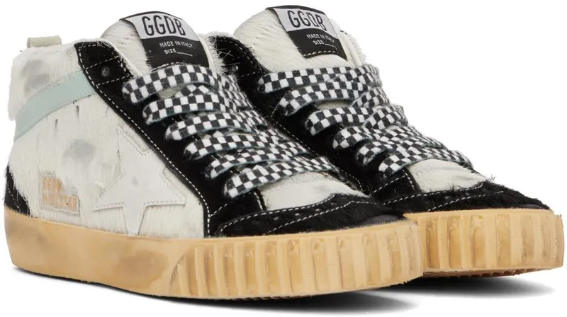 Golden Goose White Mid Star Classic Sneakers (GWF00122.F003295.11211)