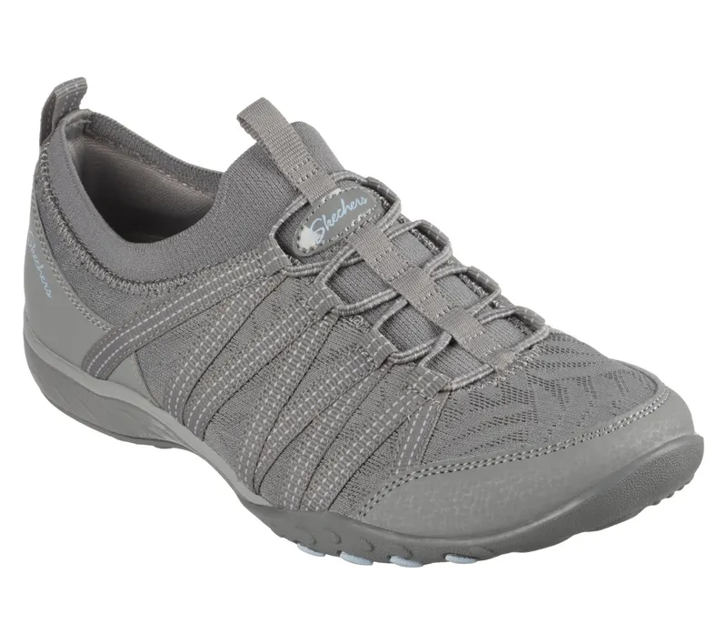 Skechers Relaxed Fit: Breathe-Easy – First Light – Grijs (100244-GRY)