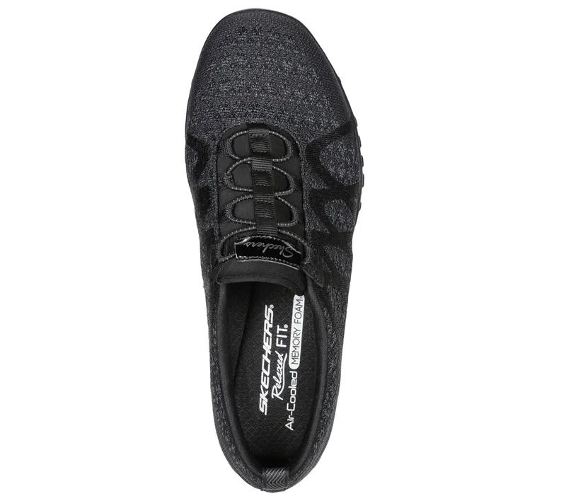 Skechers Relaxed Fit: Breathe-Easy – Infi-Knity – Zwart (100301-BLK)