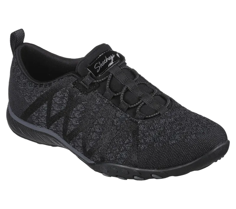 Skechers Relaxed Fit: Breathe-Easy – Infi-Knity – Zwart (100301-BLK)