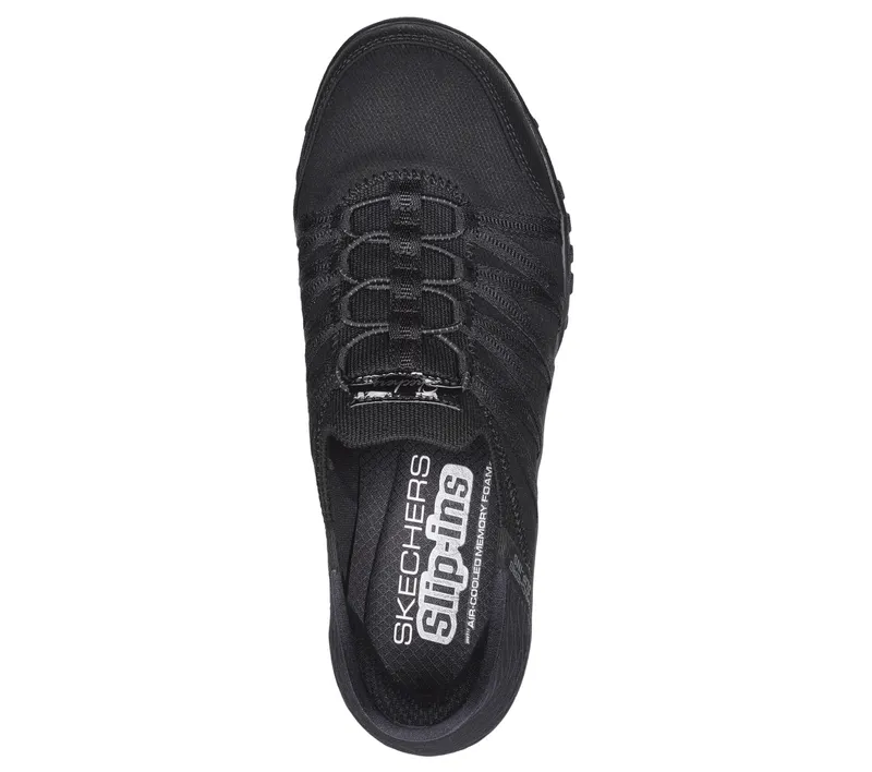 Skechers Skechers Slip-ins: Breathe-Easy – Roll-With-Me – Zwart (100593-BBK)