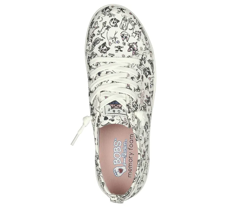Skechers BOBS B Cute – Kitten Cues – Wit / Multi (114089-WMLT)