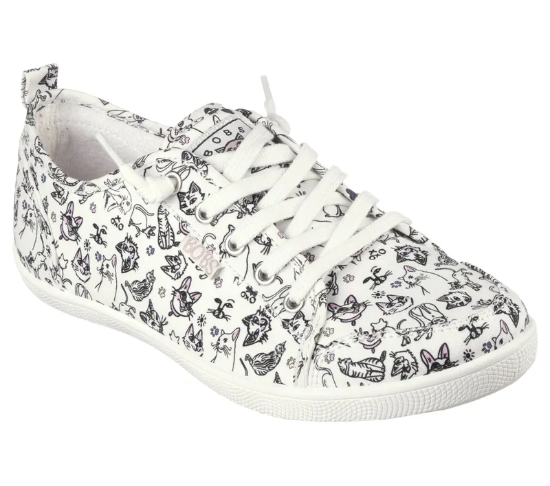 Skechers BOBS B Cute – Kitten Cues – Wit / Multi (114089-WMLT)