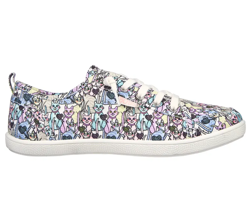 Skechers BOBS B Cute – Knitting Hearts – Wit / Multi (114094-WMLT)