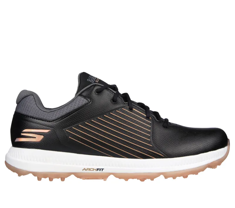 Skechers Arch Fit GO GOLF Elite 5 – GF – Zwart / Roos Goud (123065-BKRG)