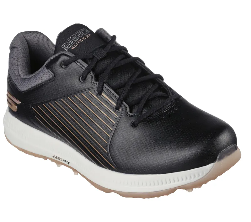 Skechers Arch Fit GO GOLF Elite 5 – GF – Zwart / Roos Goud (123065-BKRG)