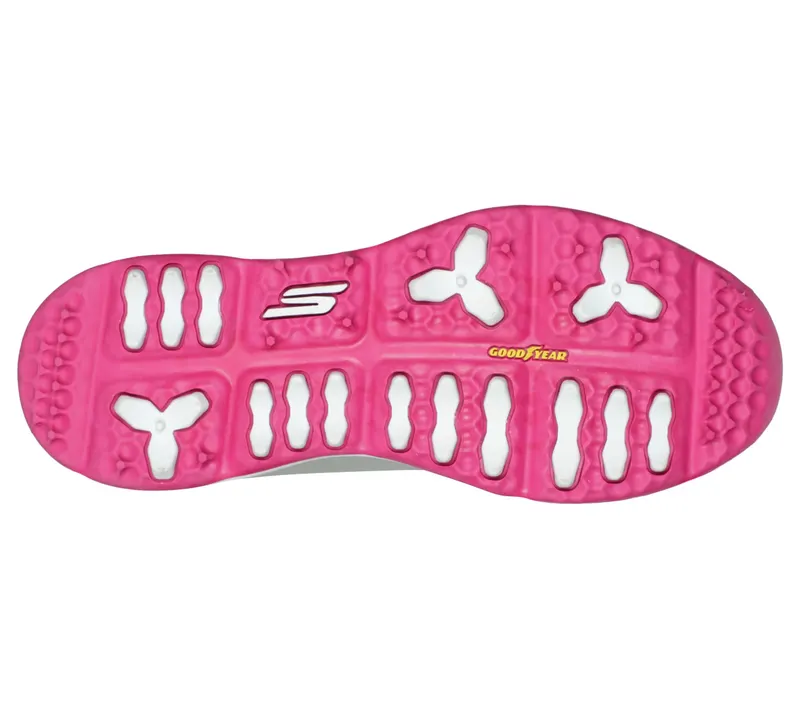 Skechers Relaxed Fit: GO GOLF Prime – Grijs / Roze (123067-GYPK)