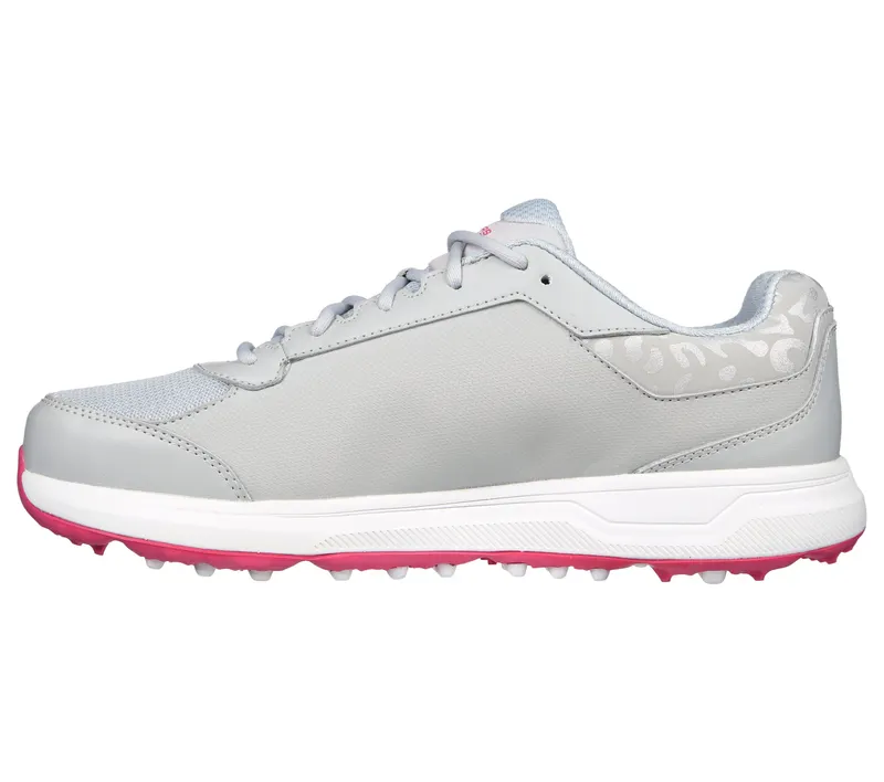 Skechers Relaxed Fit: GO GOLF Prime – Grijs / Roze (123067-GYPK)