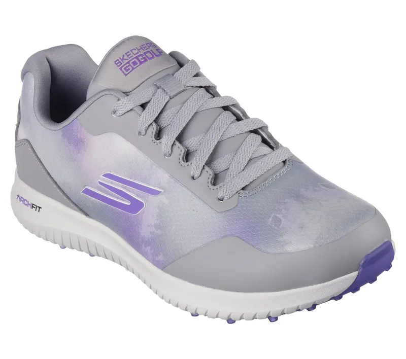 Skechers Arch Fit GO GOLF Max 2 – Splash – Grijs / Purper (123068-GYPR)