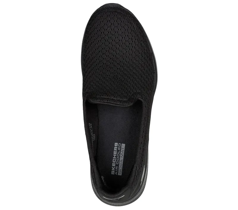 Skechers GO WALK 6 – Sea Coast – Zwart (124523-BBK)