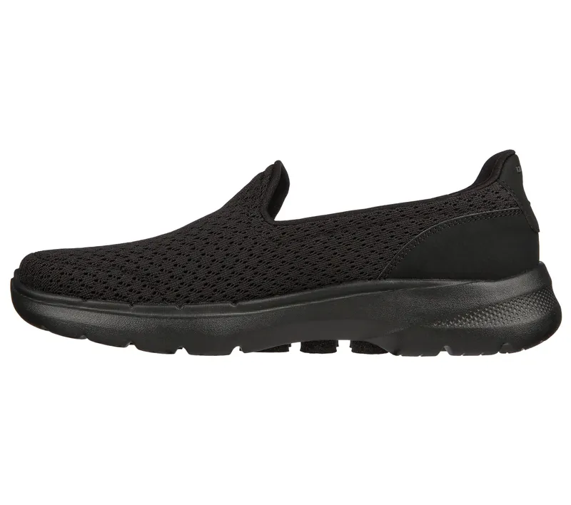 Skechers GO WALK 6 – Sea Coast – Zwart (124523-BBK)