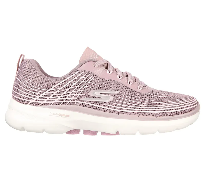 Skechers Skechers GO WALK 6 – Stunning Glow – Mauve (124554-MVE)
