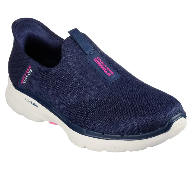 Skechers Skechers Slip-ins: GO WALK 6 – Fabulous View – Marine (124569-NVY)